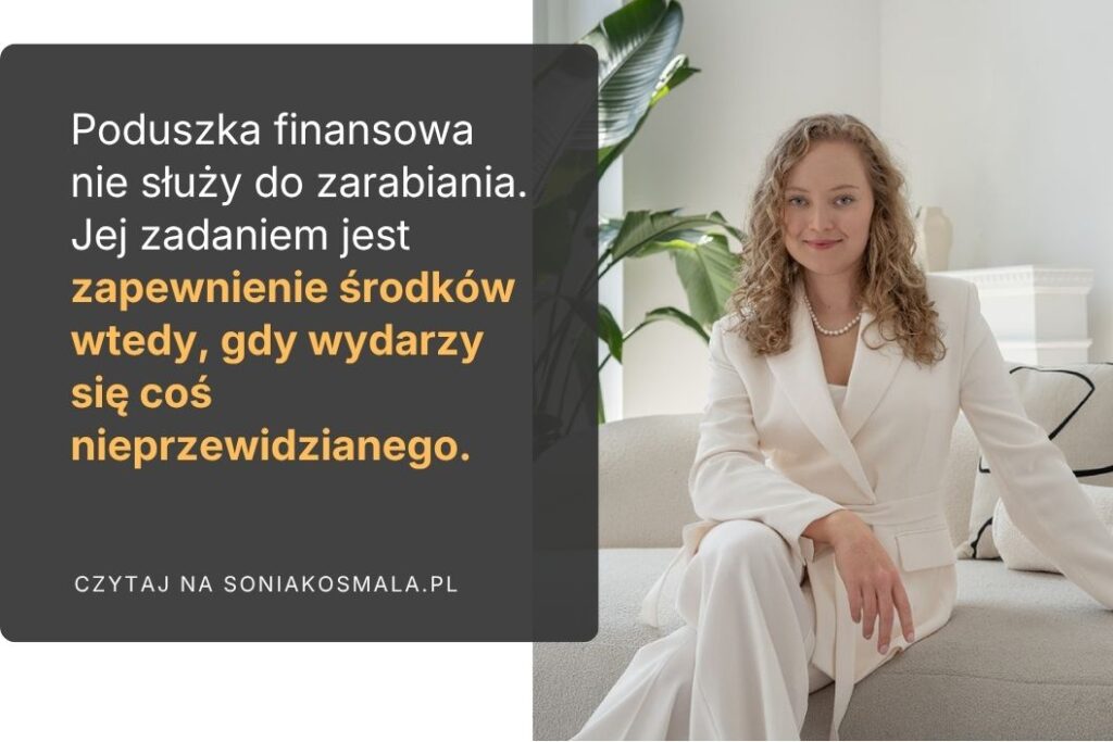 Jej zadaniem jest zapewnienie środków wtedy, gdy wydarzy się coś nieprzewidzianego.