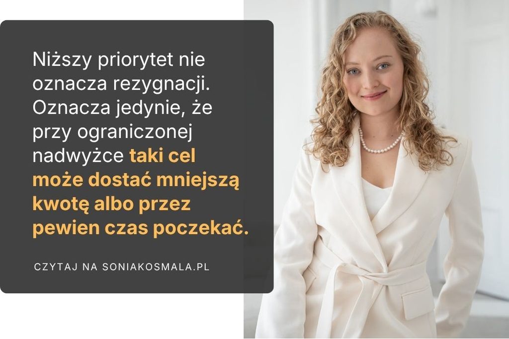 Jak ustalić priorytety finansowe, gdy masz kilka celów jednocześnie?